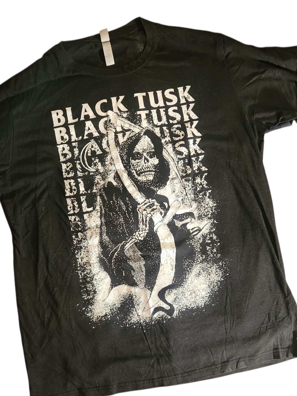 Black Tusk Reaper TEE via Night Shift Merch